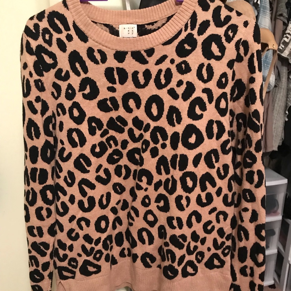 Cheetah Sweater